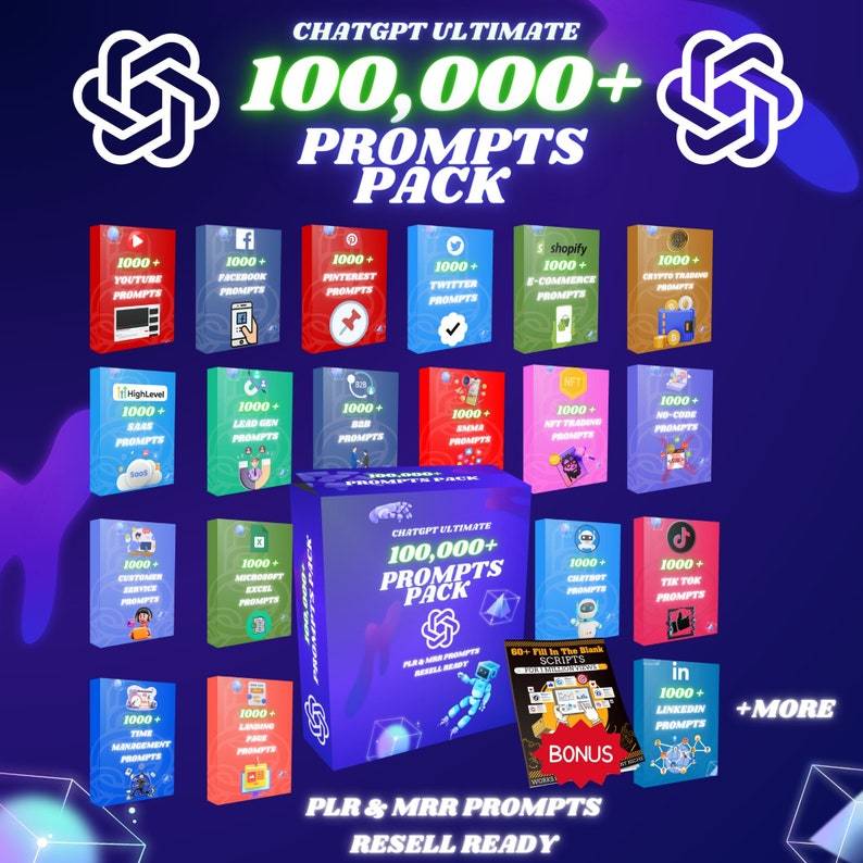 100K Ultimate ChatGPT Prompts Pack eBook