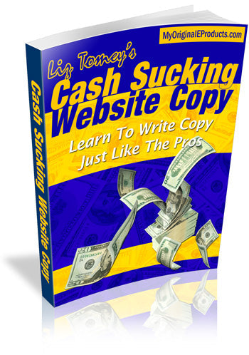 Cash Sucking Website Copy eBook