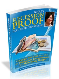 Recession Proof Fast Cash Strategies eBook