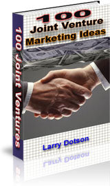 100 Joint Venture Marketing Ideas eBook