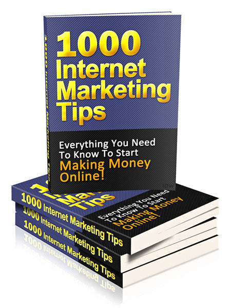 1,000 Internet Marketing Tips eBooks