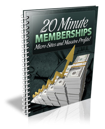 20 Minute Memberships eBook