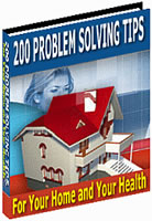 200 Problem Solving Tips For Your Home and Health eBook