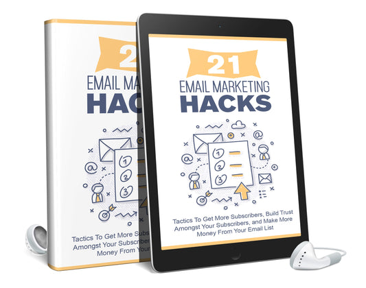 21 Email Marketing Hacks AudioBook and Ebook