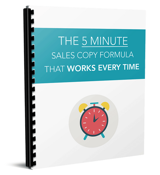 5 Minute Sales Copy Formula eBook