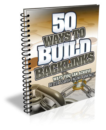 50 Ways To Build Backlinks eBook