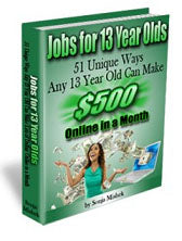 51 Unique Ways Any 13 Year Old Can Make Money Online eBook