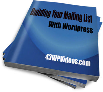 Building List Wordpress eBook