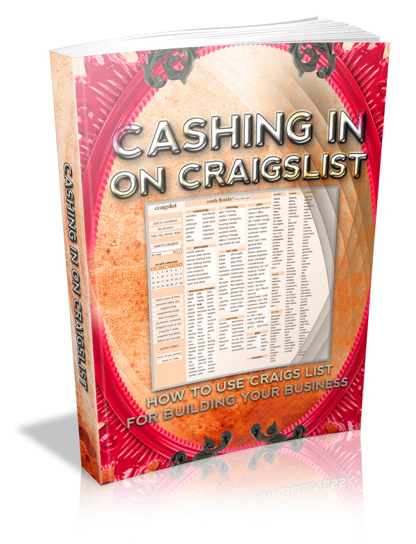 Cashing In On Craigslist eBook