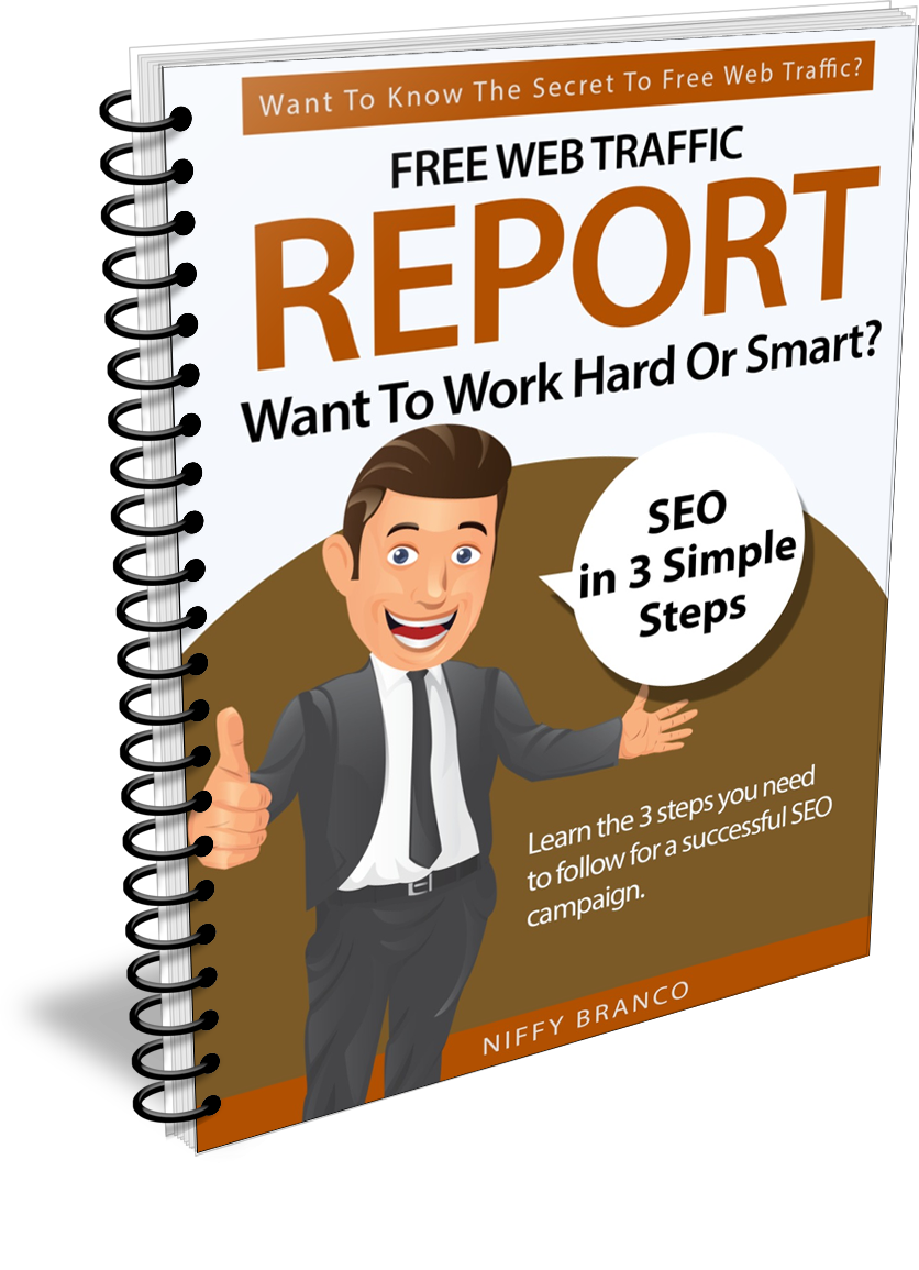 Free Web Traffic Report Want To Work Hard Or Smart eBook