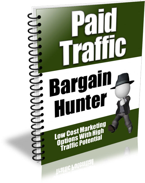 Paid Traffic Bargain Hunter eBook