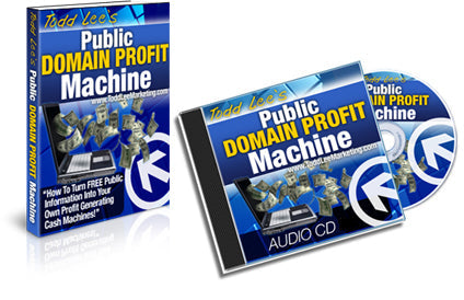 Public Domain Profit Machine PLUS Audio eBook