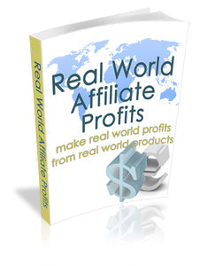 Real World Affiliate Profits eBook