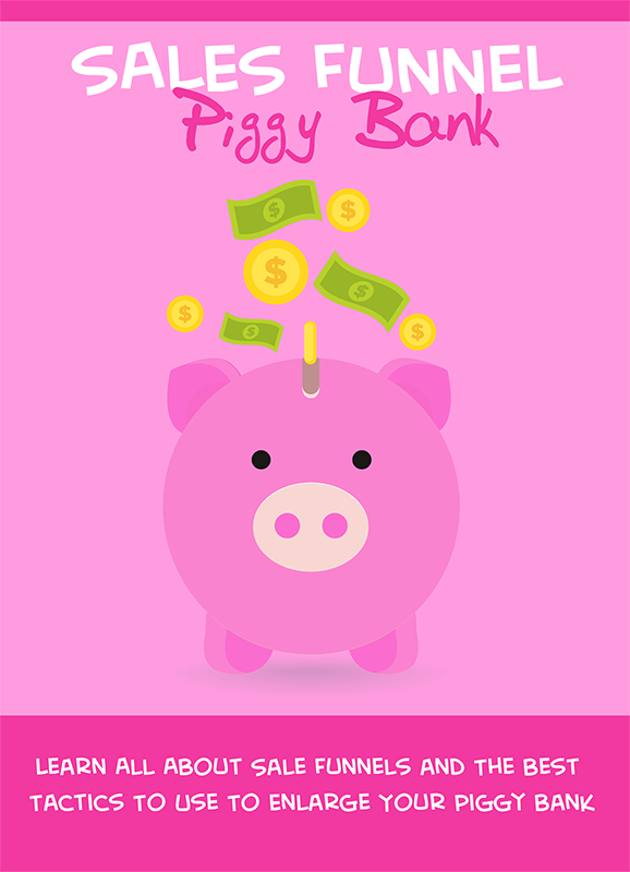 Sales Funnel Piggy Bank eBook