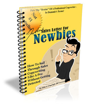 Sales Letter For Newbies eBook