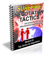 Top Tactics for Negotiation Guide eBook