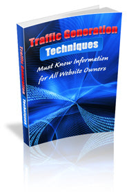 Traffic Generation Techniques eBook