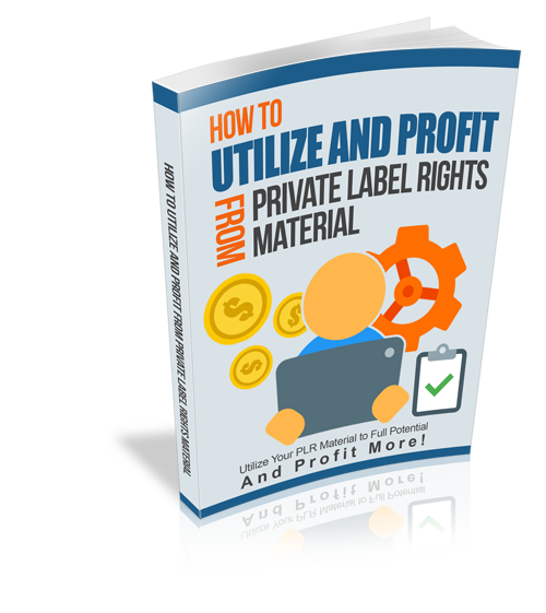 Utilize And Profit From Private Label Rights Material eBook
