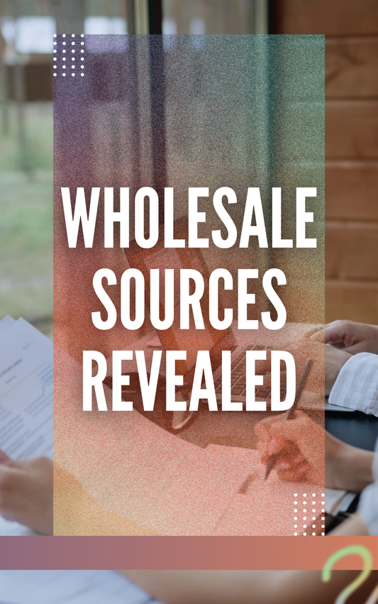 Wholesale Sources Revealed eBook